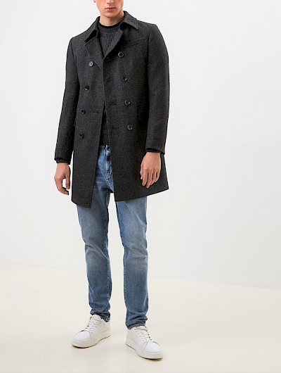 Полупальто 218/1 О212 Slim Fit